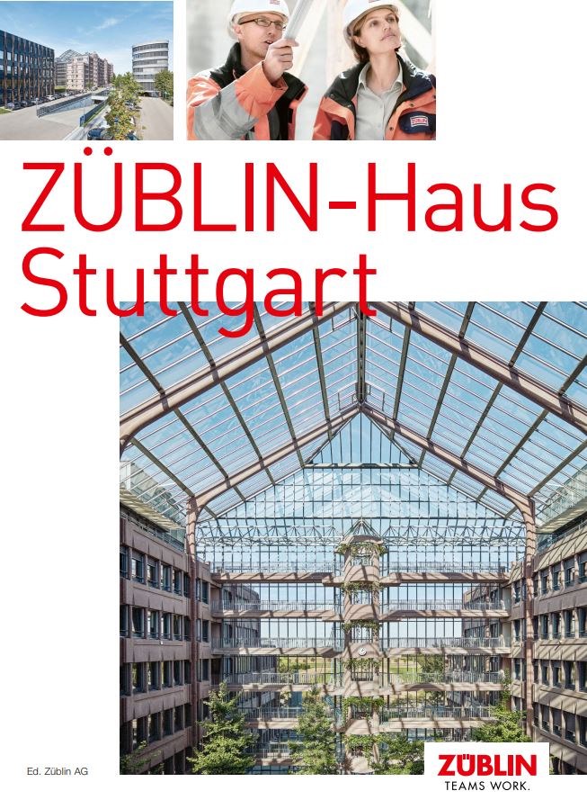ZÜBLIN-Haus Stuttgart Broschüre 2021