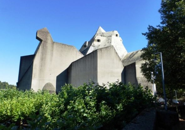 Die Wallfahrtskirche in Neviges wird bis 2020 von ZÜBLIN saniert.
