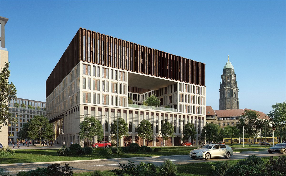 ZÜBLIN,  new public administration centre for Dresden
