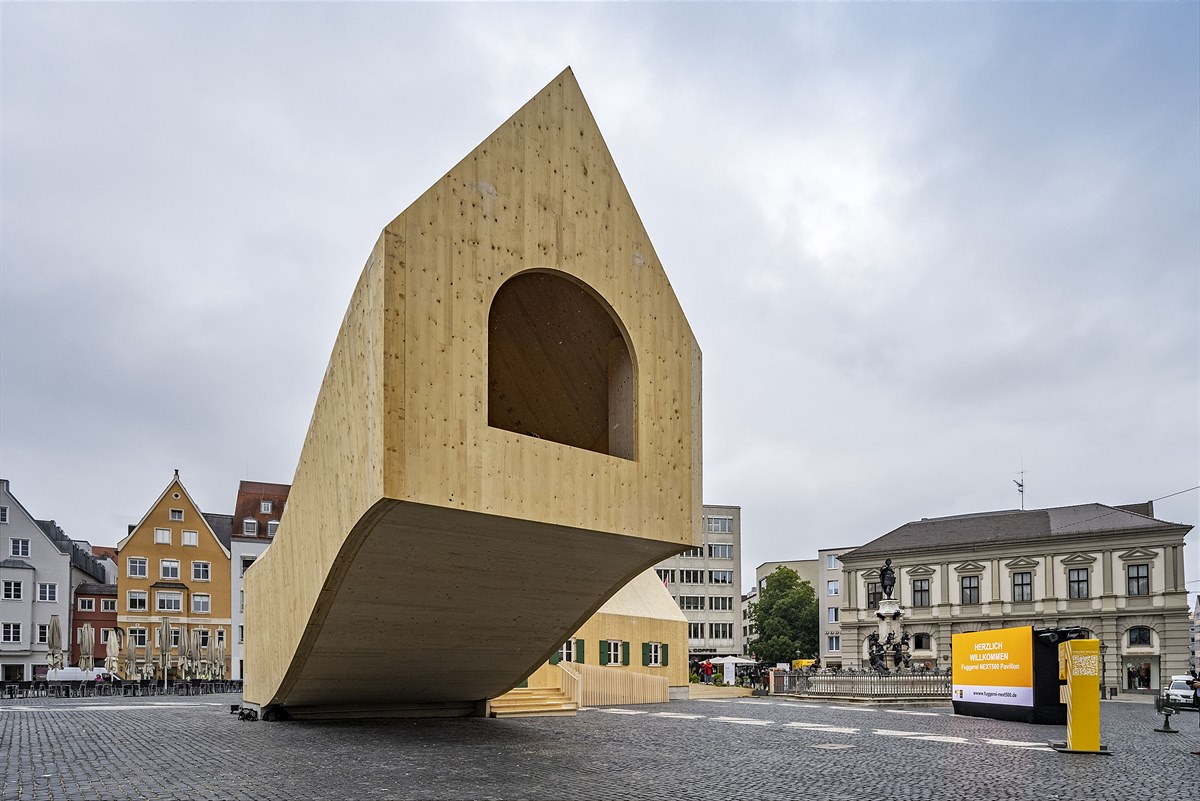 ZÜBLIN Timber, Fuggerei Pavillon, Augsburg