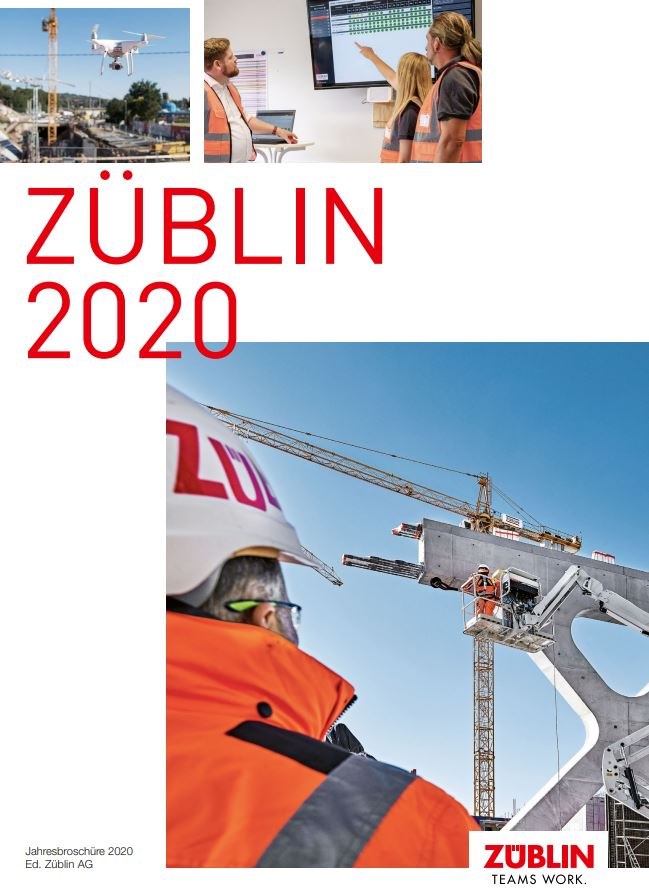 ZÜBLIN: Jahresbroschüre 2020