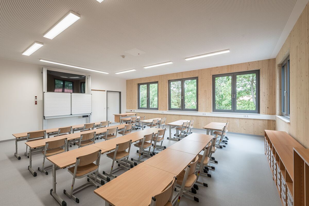 ZÜBLIN, Unterrichtsraum Gemeinschaftsschule Steigerblick