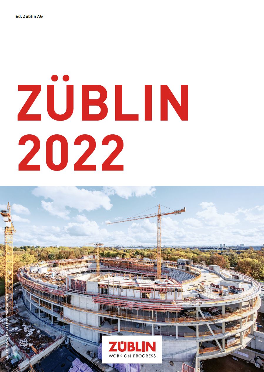 ZÜBLIN: Jahresbroschüre 2022