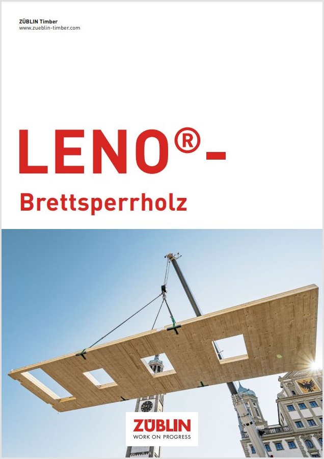 ZÜBLIN Timber Broschüre: LENO®-Brettsperrholz