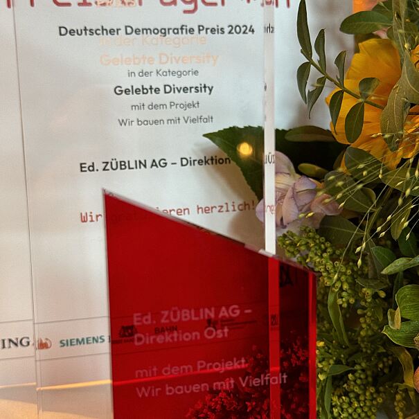 ZÜBLIN mit Deutschem Demografie Preis ausgezeichnet